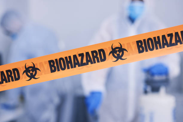 Professional Blood Cleanup technician working in Elwood, NE